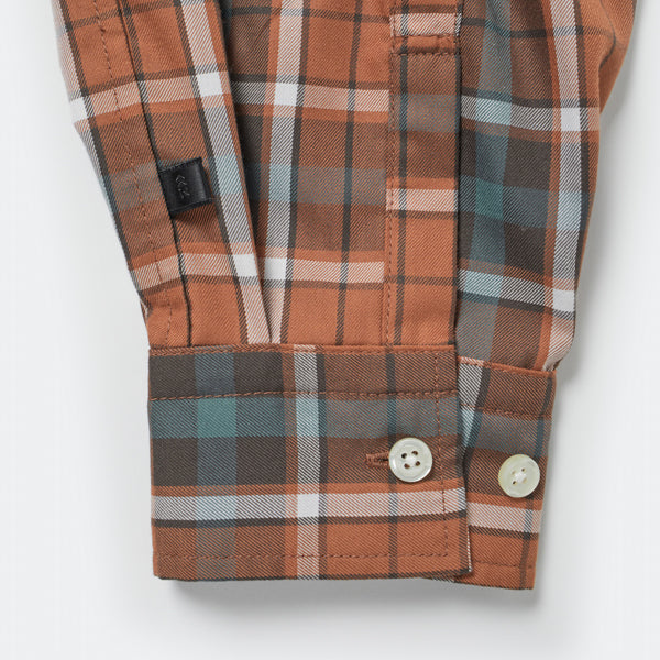 TECH BUTTON DOWN SHIRTS L/S TARTAN PLAIDS