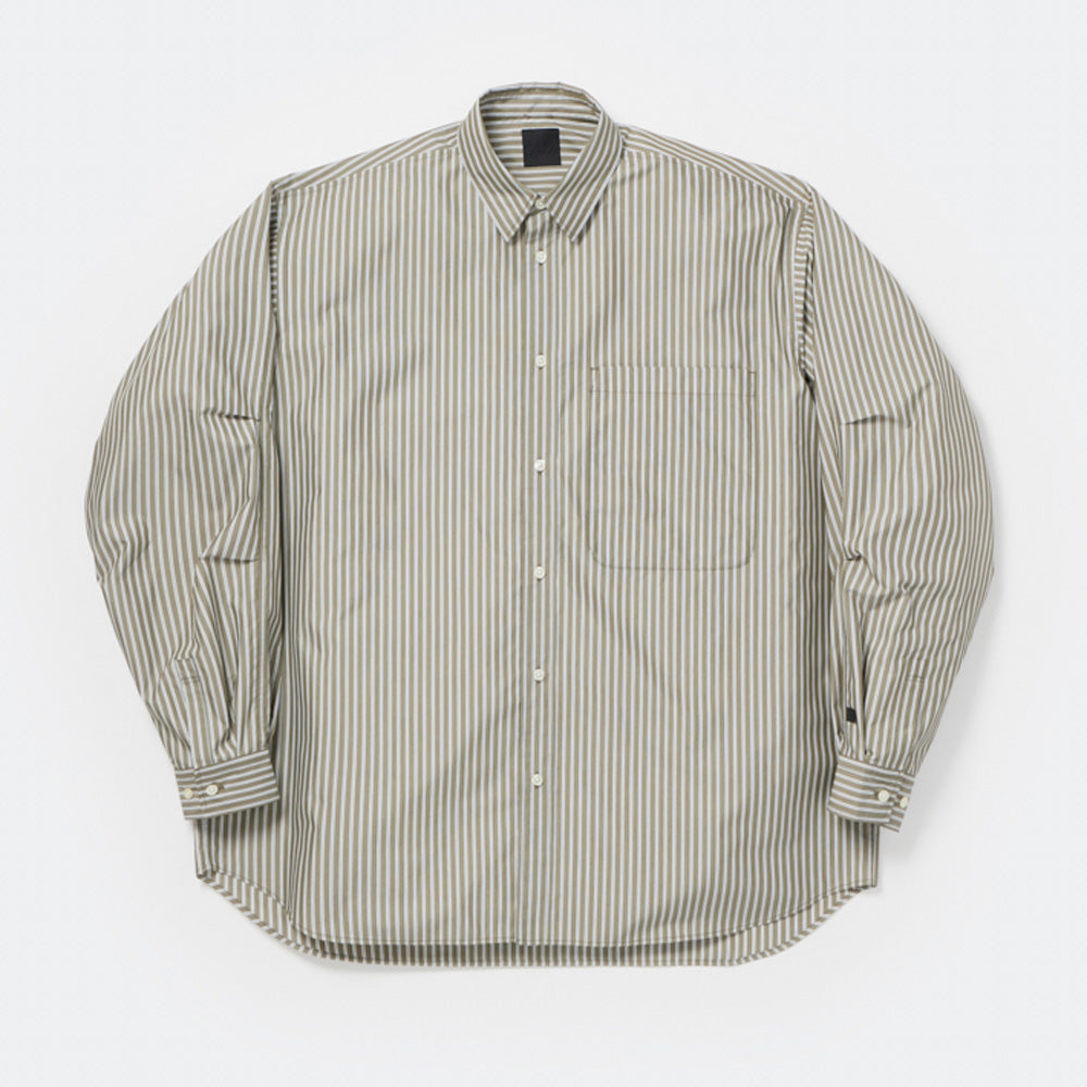DAIWA PIER39 (ダイワピア39) TECH REGULAR COLLAR SHIRT L/S STRIPE