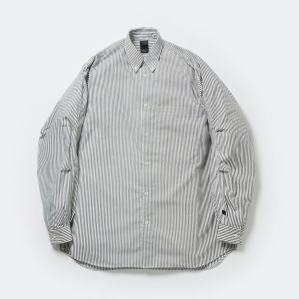 TECH BUTTON DOWN SHIRTS L/S STRIPE