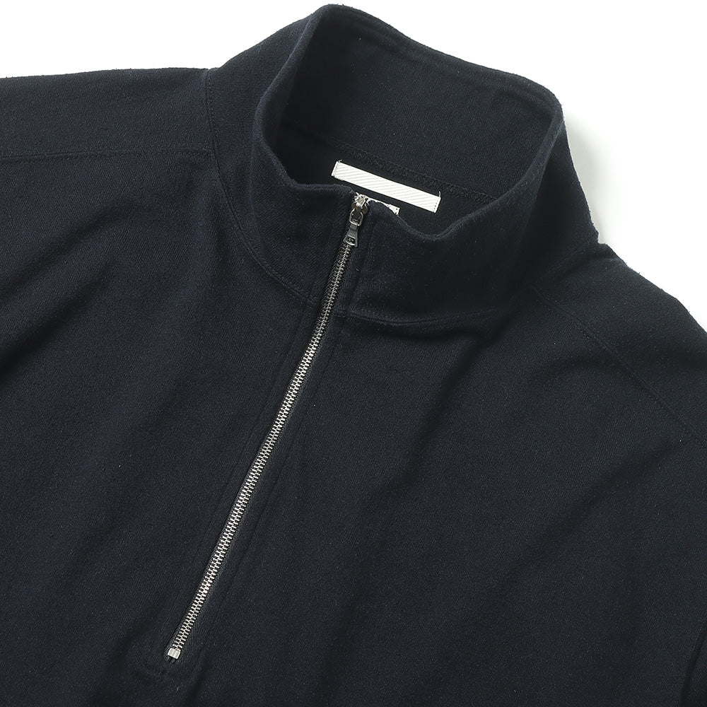 blurhms) Co/Silk Nep Harf-Zip (BHS24F038Si) | blurhms