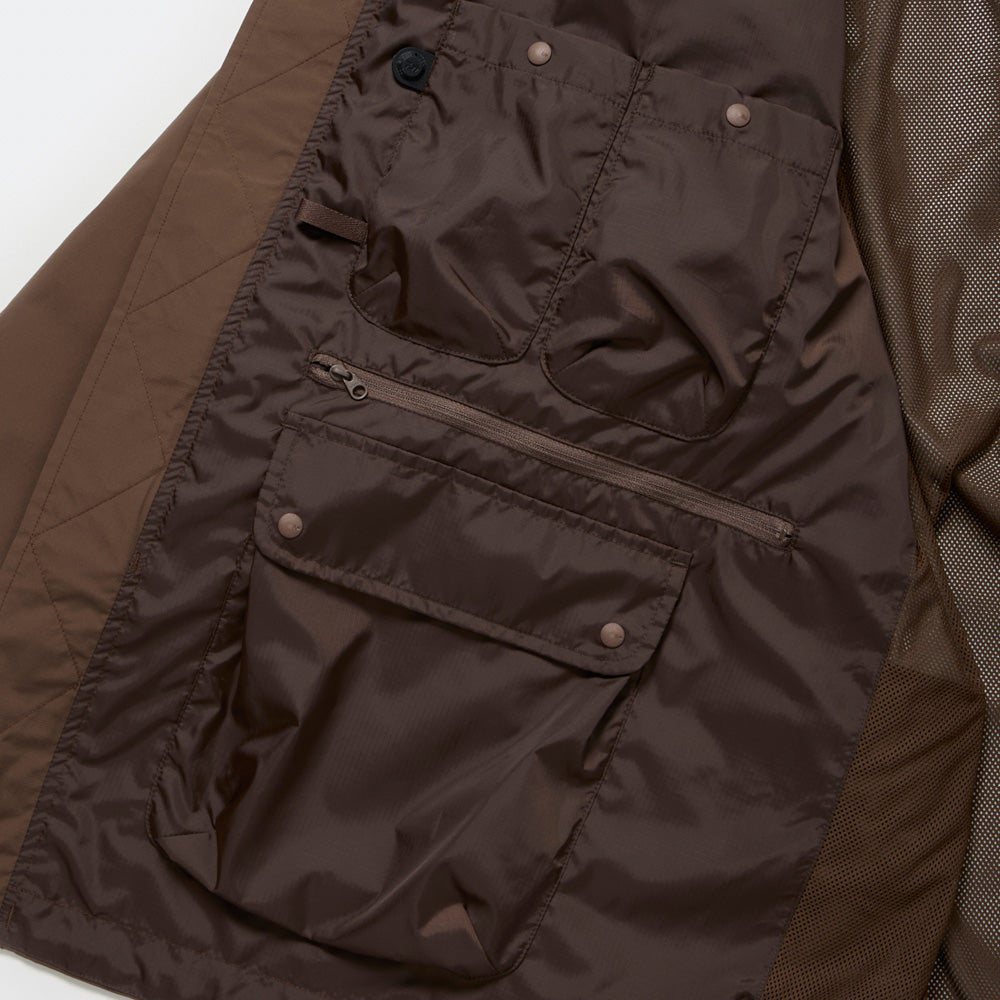 DAIWA SLP+plus ブラウン パーカー カワハギ　XXL DAIWA PIER39 (ダイワピア39) WINDSTOPPER® FLIGHT PARKA BJ-11026 (BJ