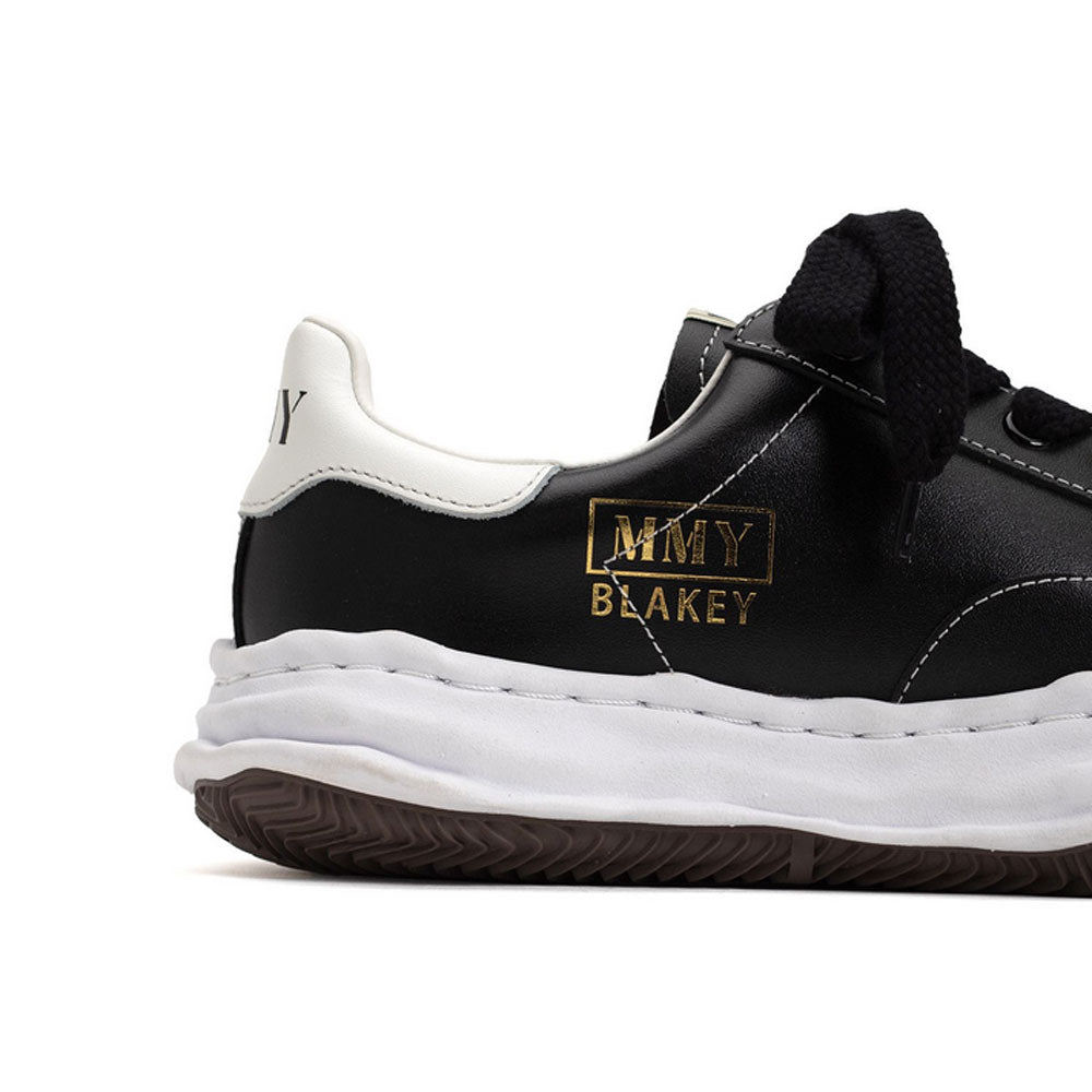 (BLAKEY) OG Sole Leather Low-top Sneaker BLACK