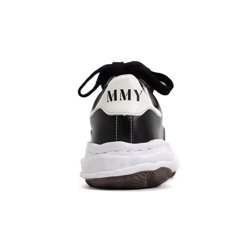 (BLAKEY) OG Sole Leather Low-top Sneaker BLACK