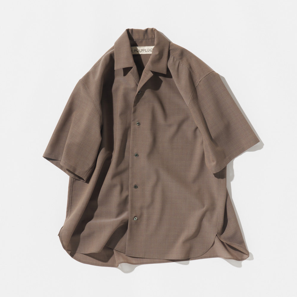 POLYPLOID (ポリプロイド) OPEN COLLAR SHIRT C C-5-004-032 (C-5-004