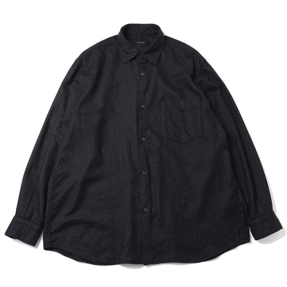 Cashmere silk product dyed shirt