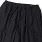 Cashmere silk, garment-dyed, drawstring pants.