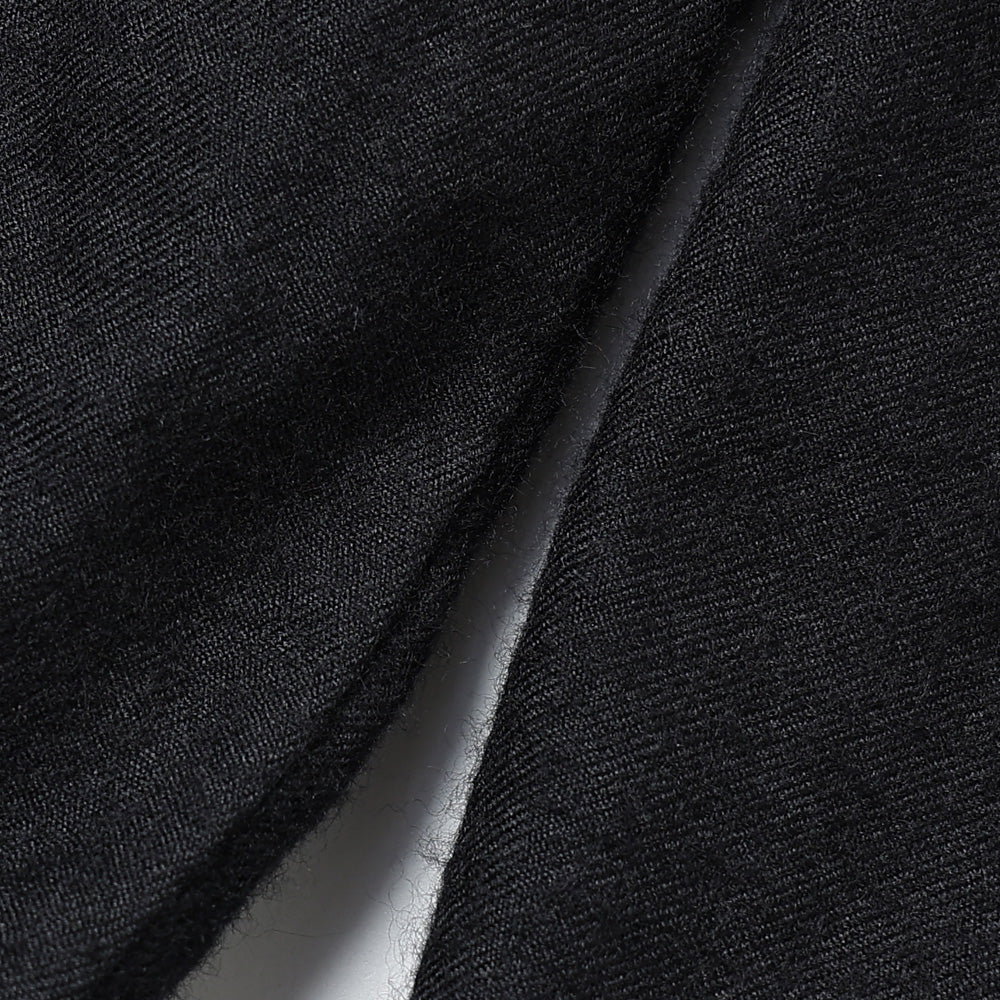 Cashmere silk, garment-dyed, drawstring pants.