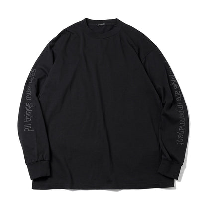 Cotton Cashmere Long Sleeve T-Shirt