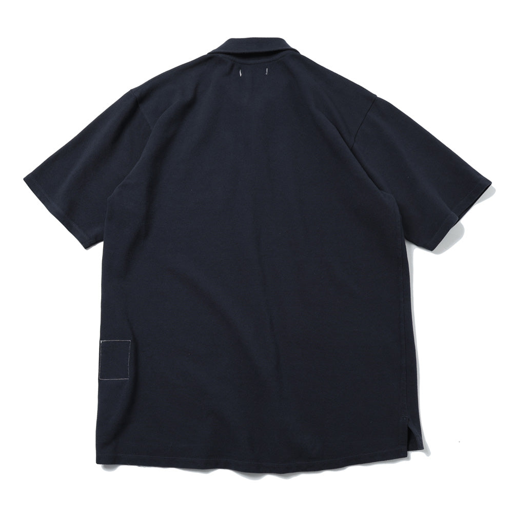 OFFICER S/S POLO SHIRT COTTON PIQUE OVERDYED