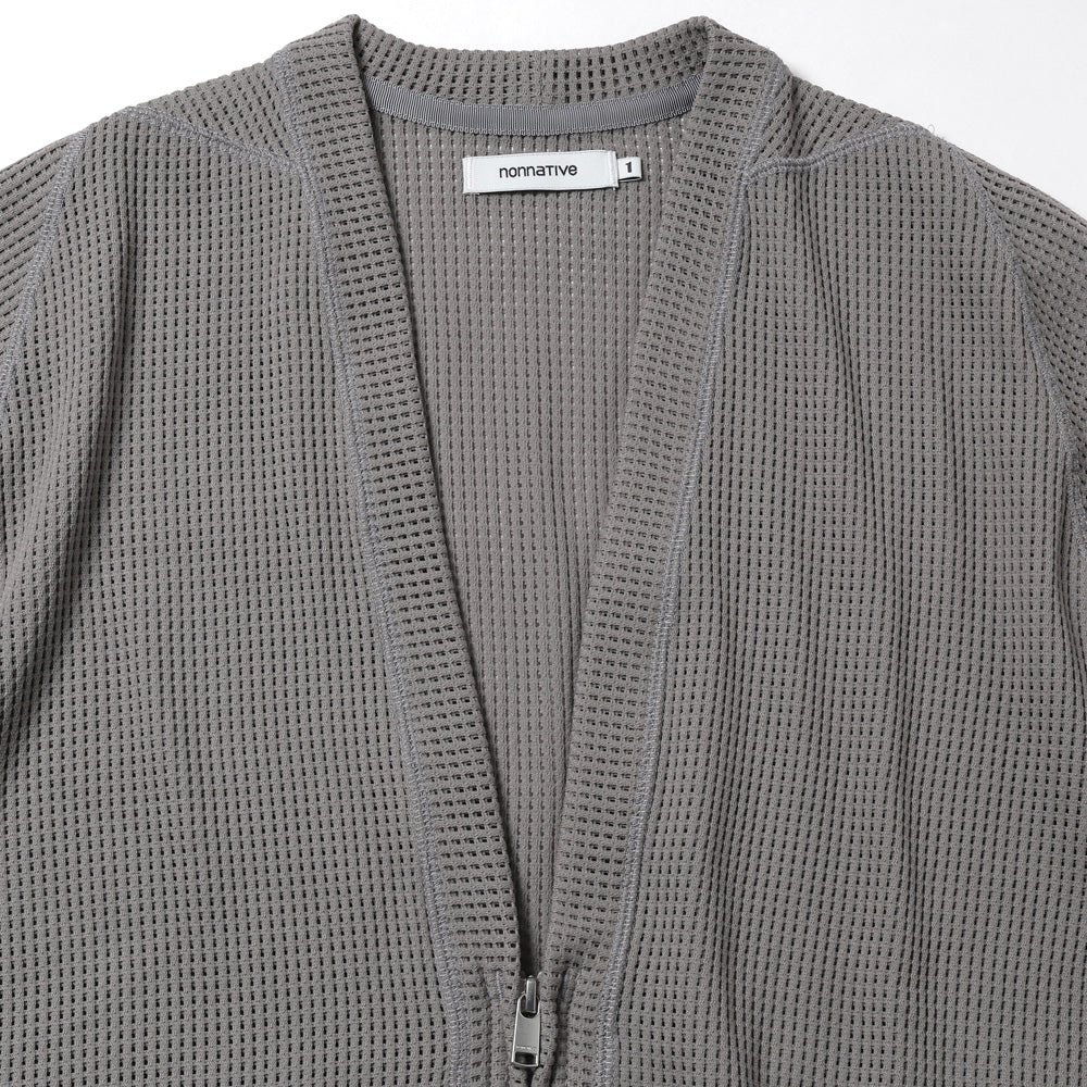 nonnative HIKER ZIP CARDIGAN POLY MESH POLARTEC® POWER DRY® (NN