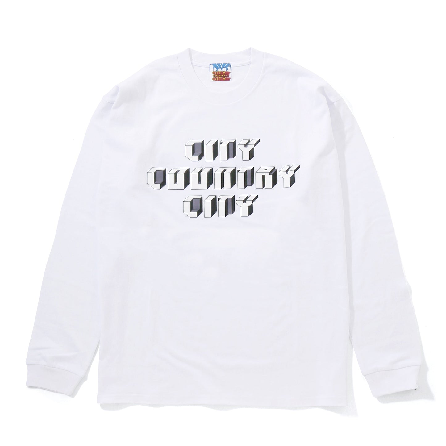 COTTON L/S T-SHIRT SOUND CITY COUNTRY CITY