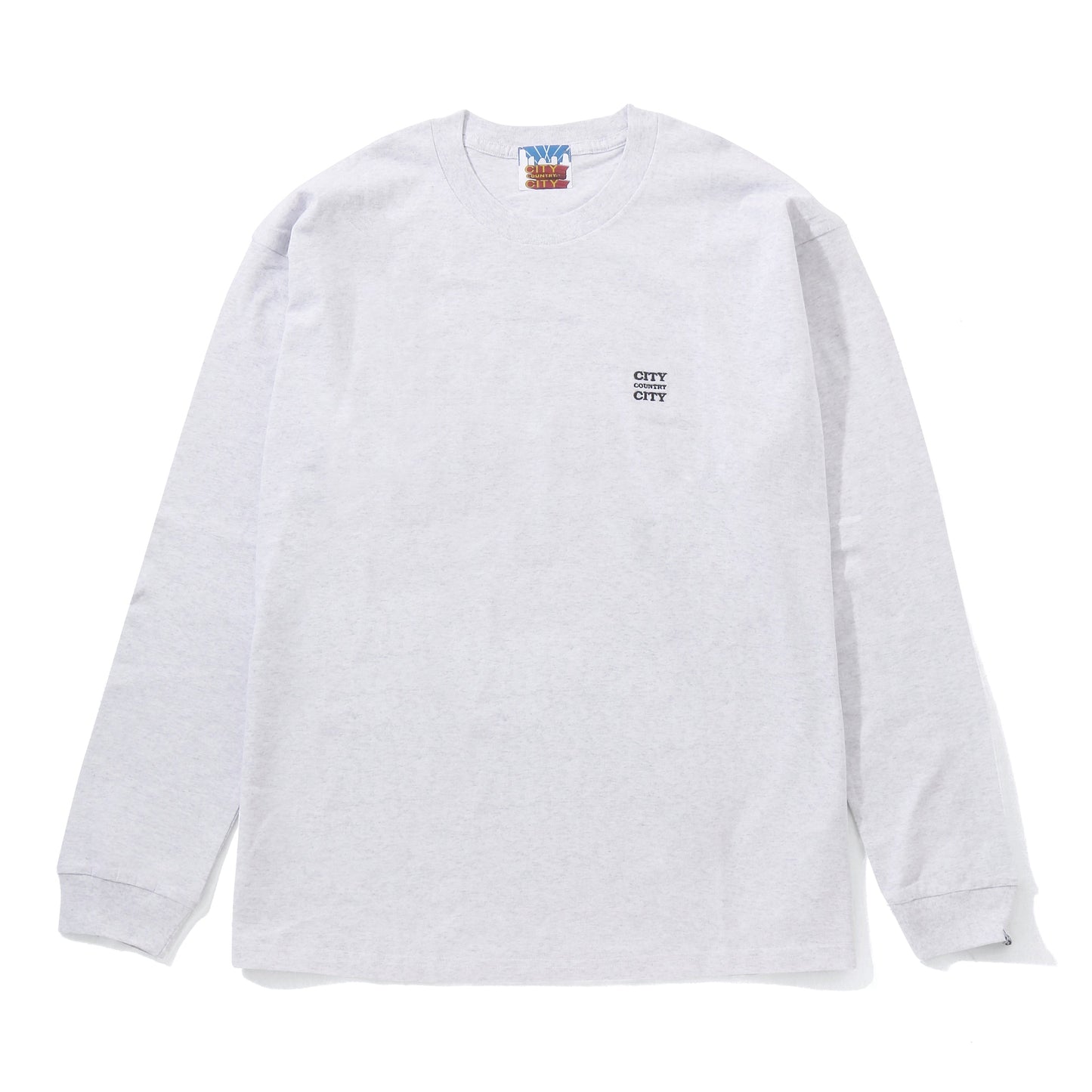 EMBROIDERED LOGO COTTON L/S T-SHIRT