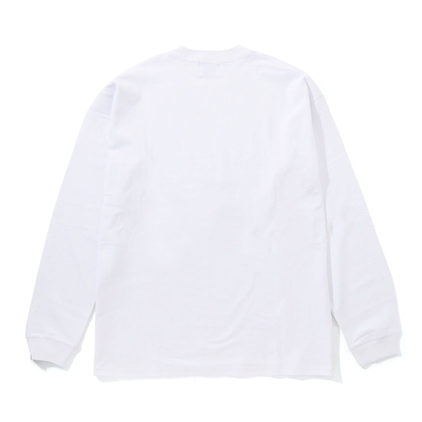 EMBROIDERED LOGO COTTON L/S T-SHIRT