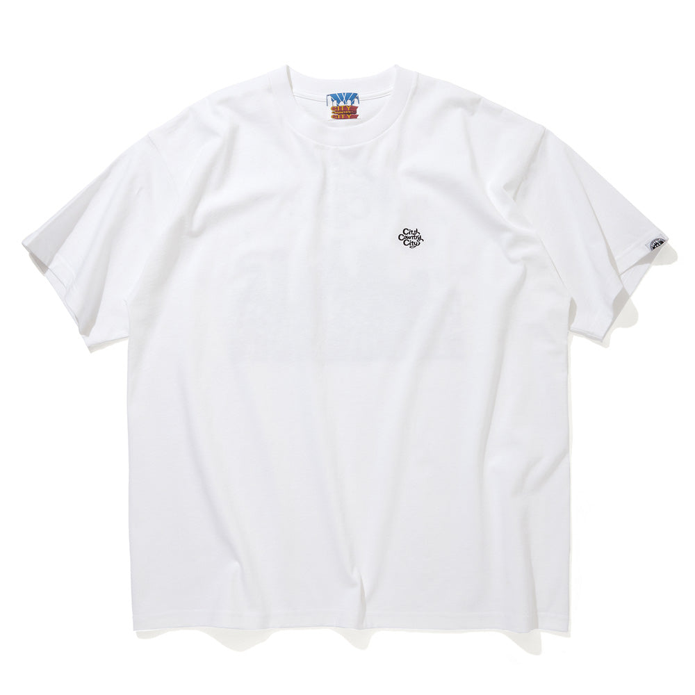 Embroidered Logo Cotton T-shirt Park