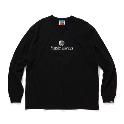 COTTON L/S T-SHIRT_Music always