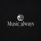 COTTON L/S T-SHIRT_Music always