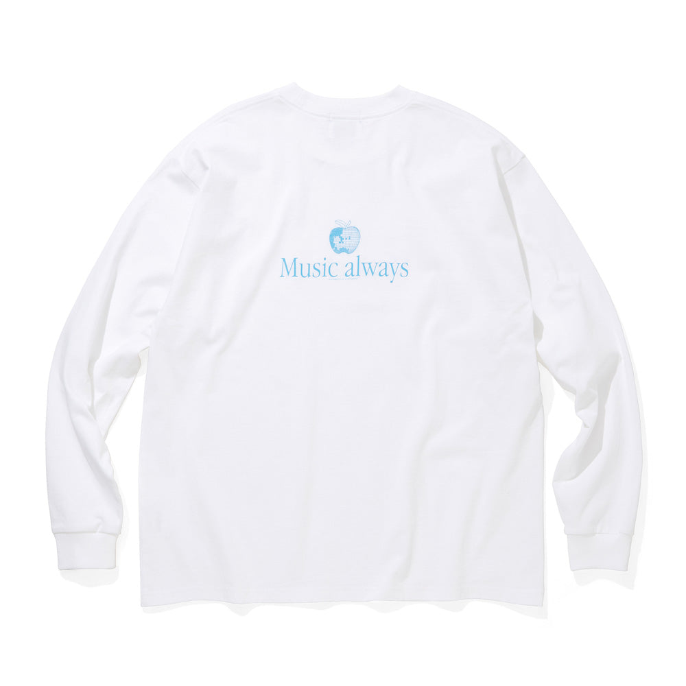COTTON L/S T-SHIRT_Music always