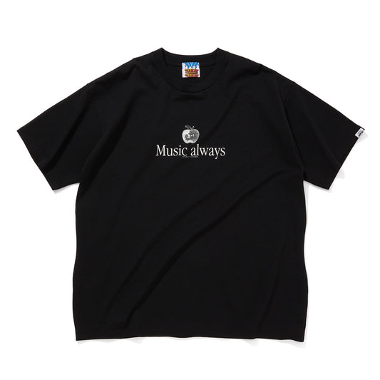COTTON S/S T-SHIRT_Music always