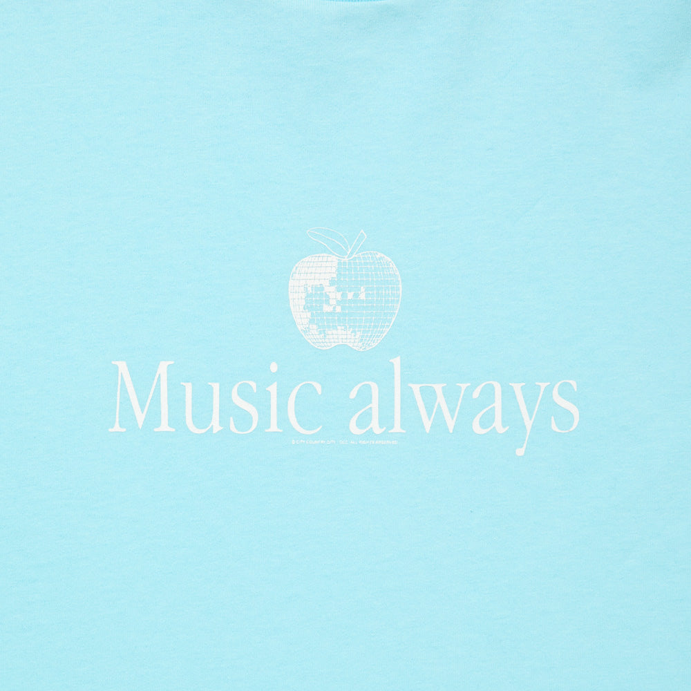 COTTON S/S T-SHIRT_Music always