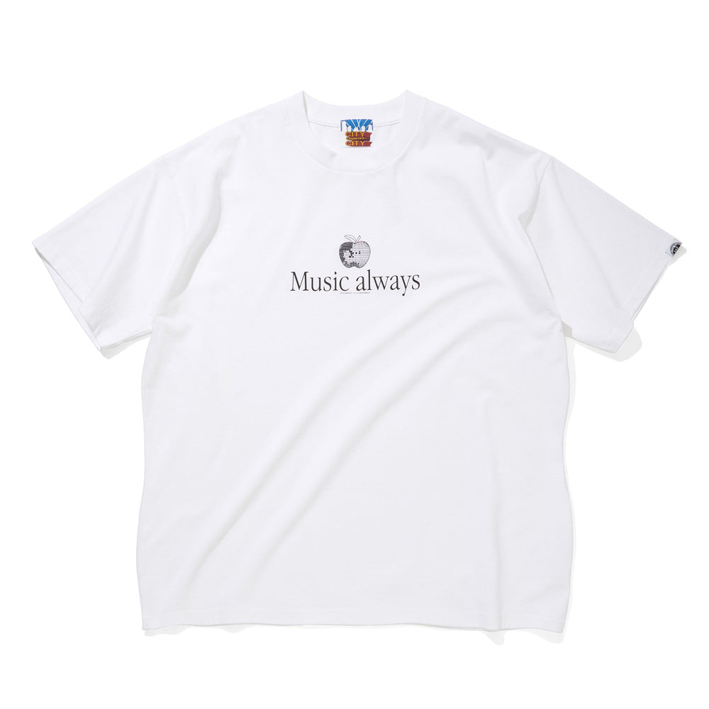 COTTON S/S T-SHIRT_Music always