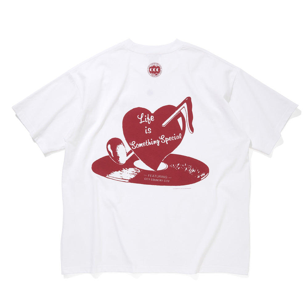 COTTON S/S T-SHIRT_Life is Something Special