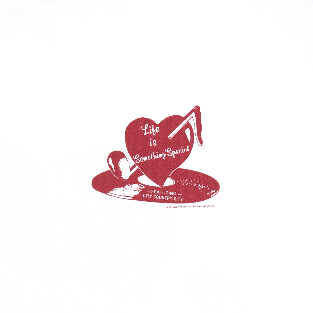 COTTON S/S T-SHIRT_Life is Something Special