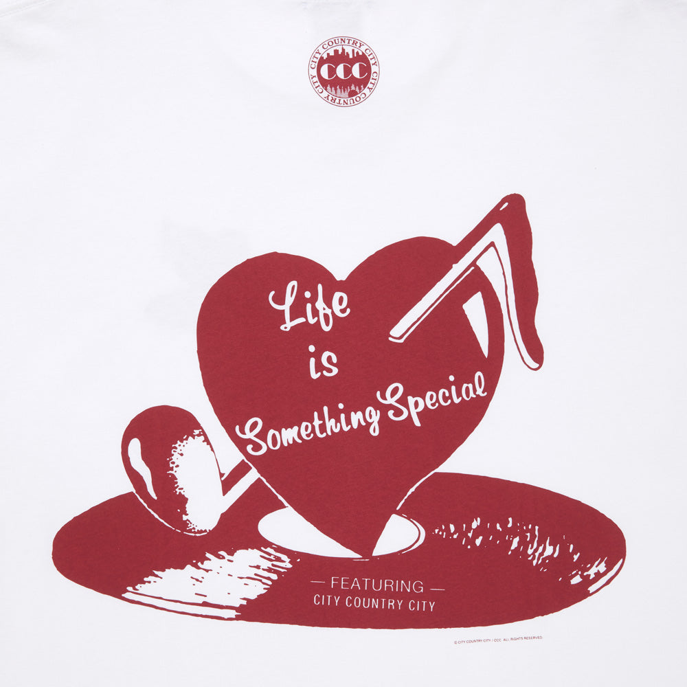 COTTON S/S T-SHIRT_Life is Something Special