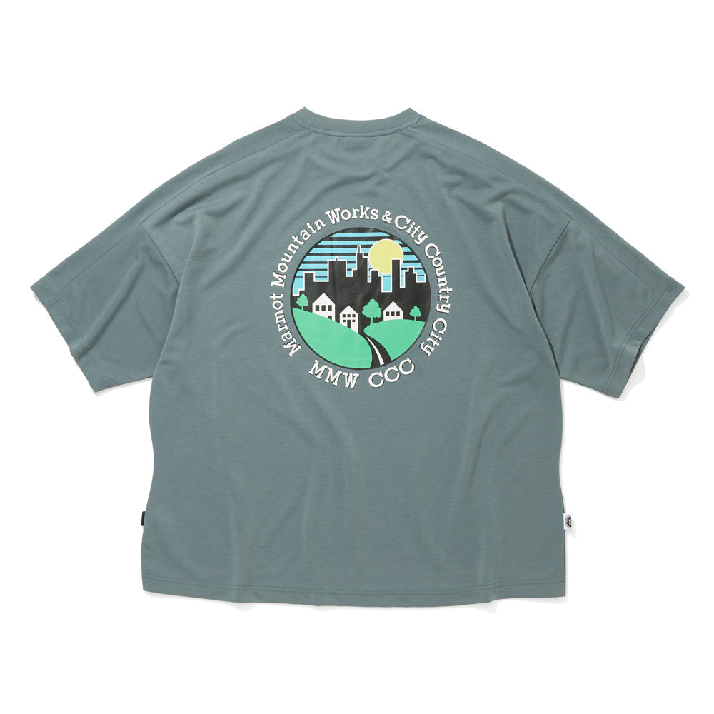 CITY COUNTRY CITY x Marmot_MMWCCC FEEL UP T-SHIRT MOTIVATION