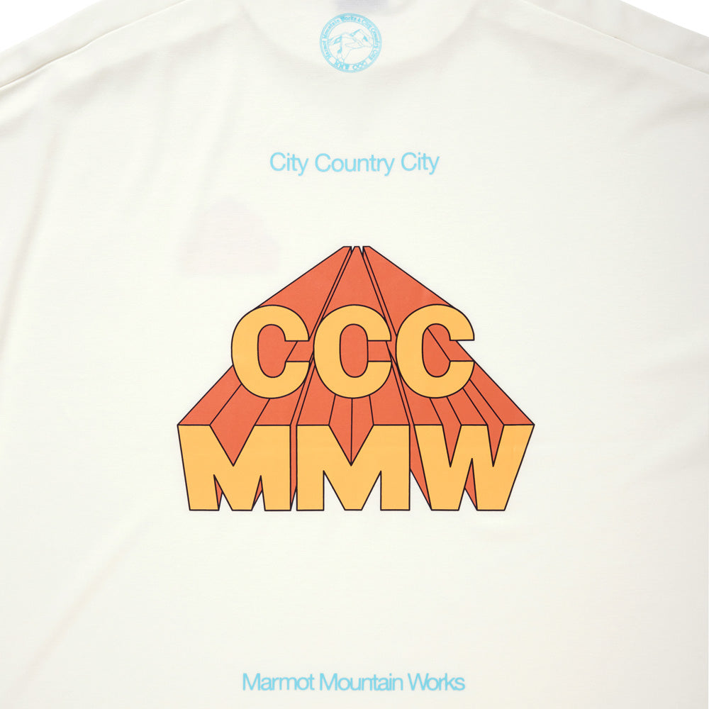 CITY COUNTRY CITY x Marmot_MMWCCC FEEL UP T-SHIRT CCCMMW