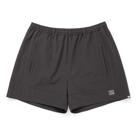 EMBROIDERD LOGO STRECH NYLON EASY SHORTS