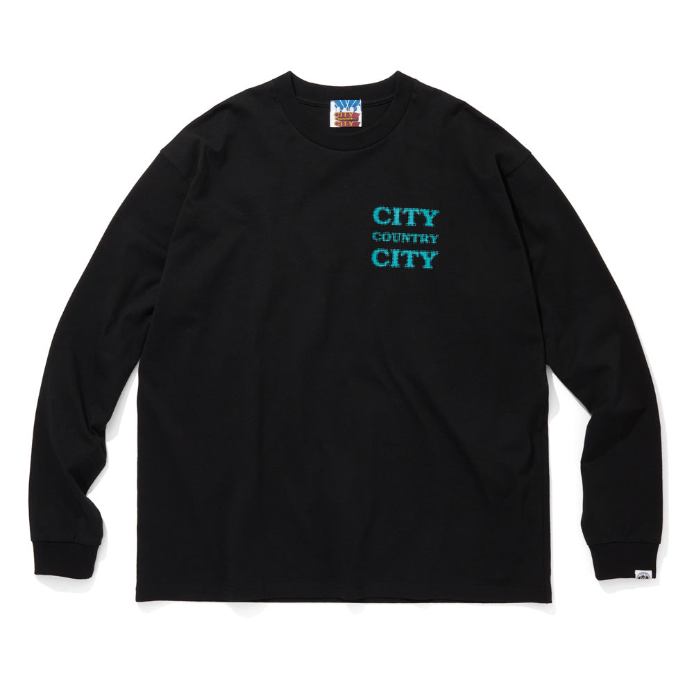 COTTON L/S T-SHIRT CITY COUNTRY CITY