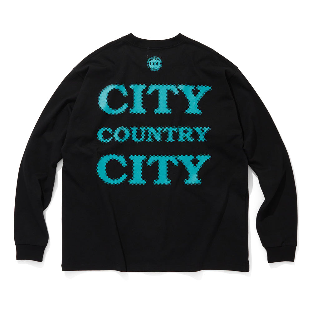 COTTON L/S T-SHIRT CITY COUNTRY CITY