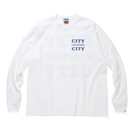 COTTON L/S T-SHIRT CITY COUNTRY CITY