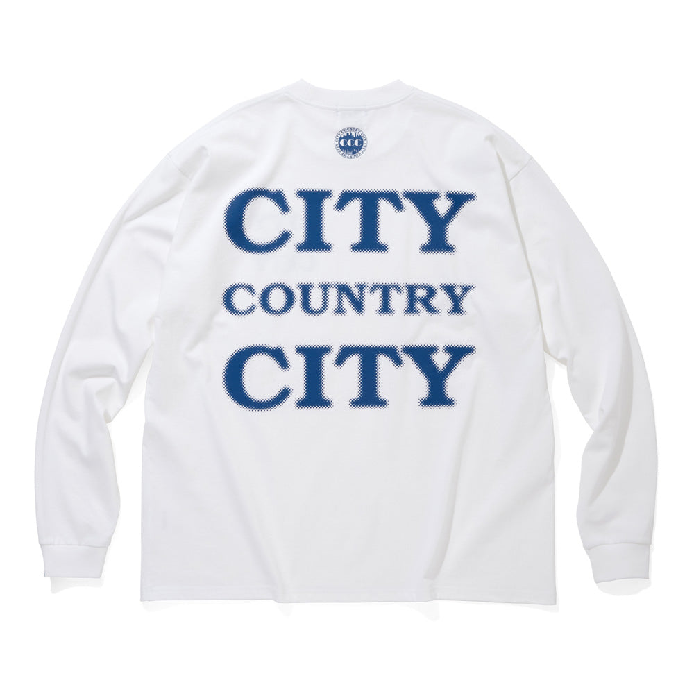 COTTON L/S T-SHIRT CITY COUNTRY CITY