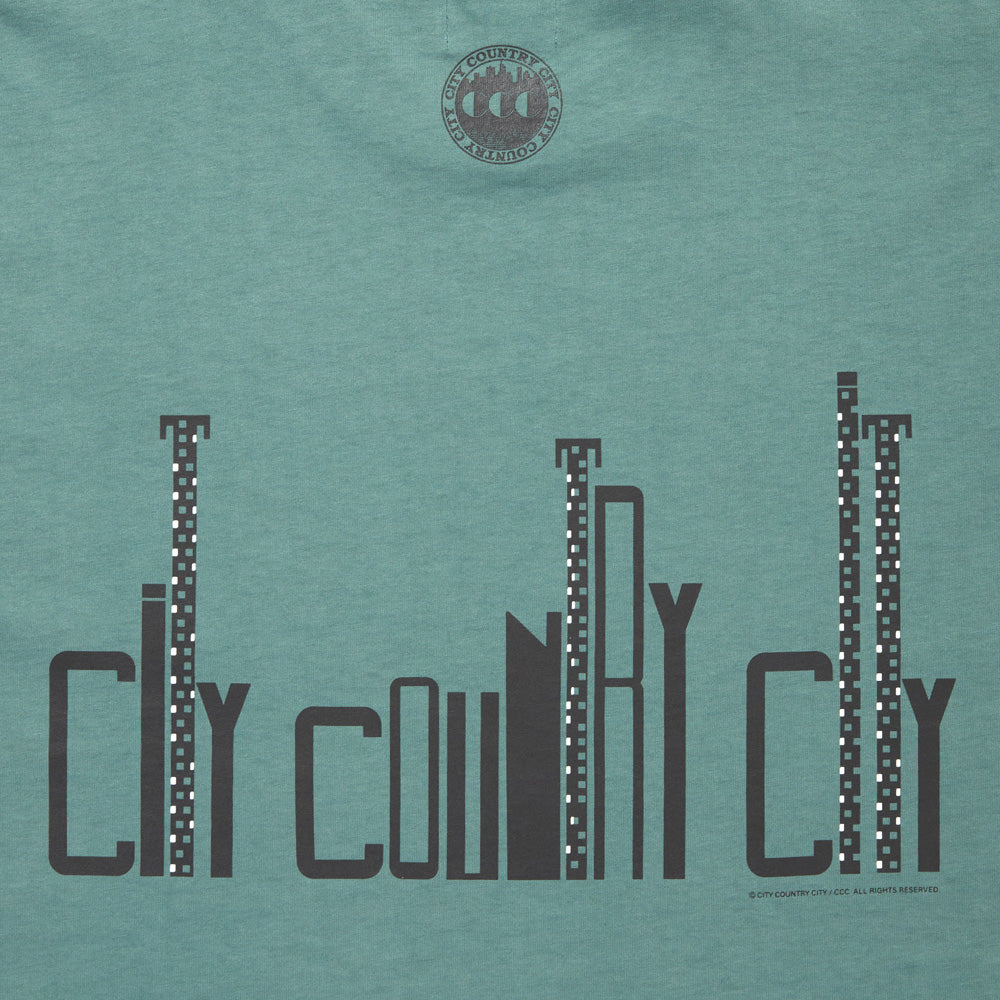 CITY COUNTRY CITY (シティーカントリーシティー) COTTON T-SHIRT CITY