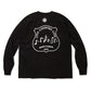 GARMENT DYE COTTON L/S T-SHIRT MUSIC AWAYS 9/19front