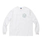 GARMENT DYE COTTON L/S T-SHIRT MUSIC AWAYS 9/19front
