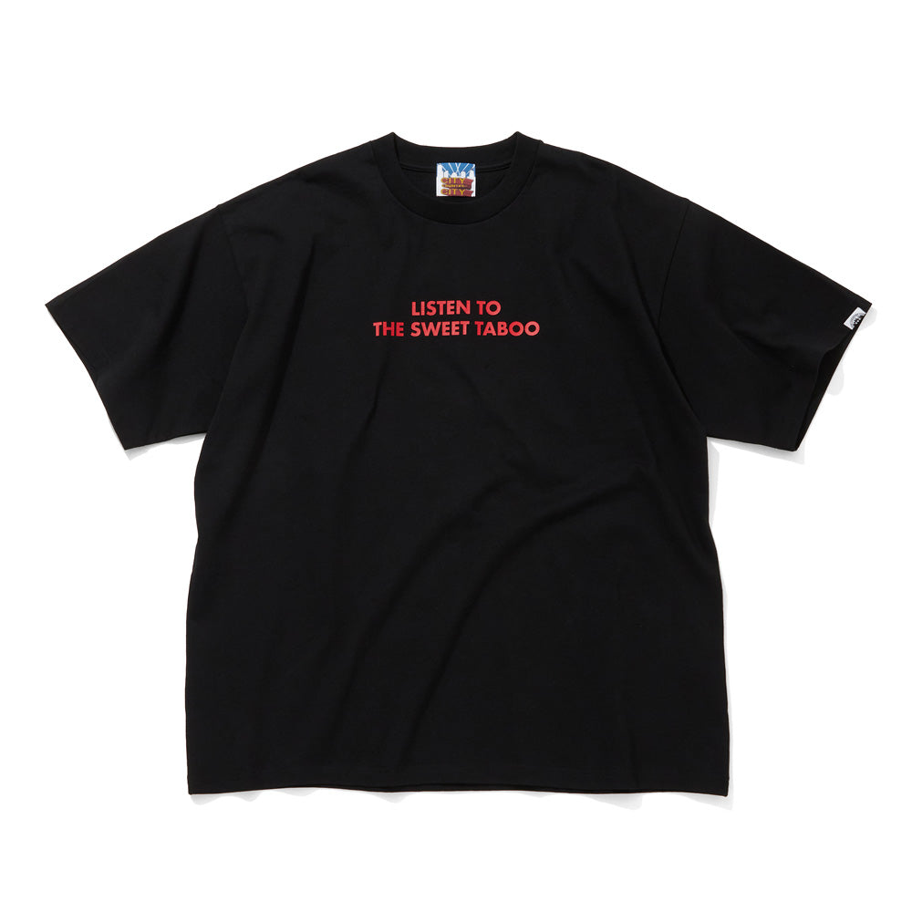 COTTON T-SHIRT LISTEN TO THE SWEET TABOO