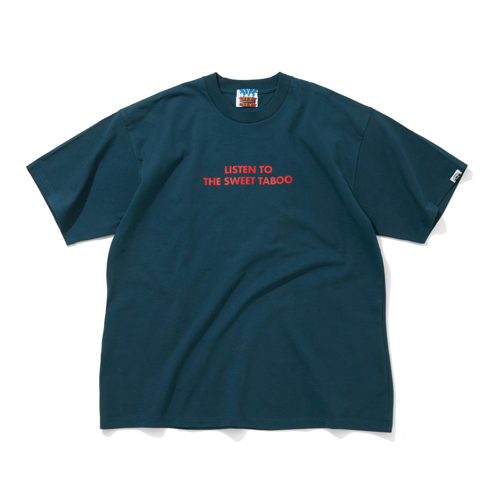 COTTON T-SHIRT LISTEN TO THE SWEET TABOO
