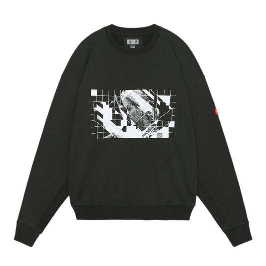 WASHED DIMENSIONS CREW NECK
