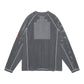 MESH RAGLAN COLOUR LONG SLEEVE T