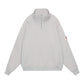 LAYERED GAUZE HALF ZIP