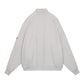 LAYERED GAUZE HALF ZIP