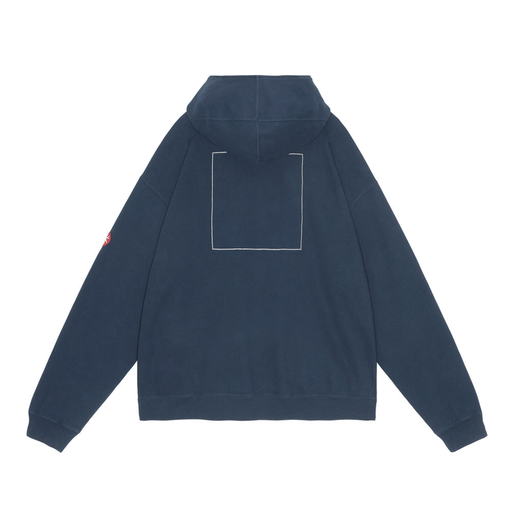 C.E (シーイー) NECK SNAP DBL KNIT HOODY CES28CS17 (CES28CS17