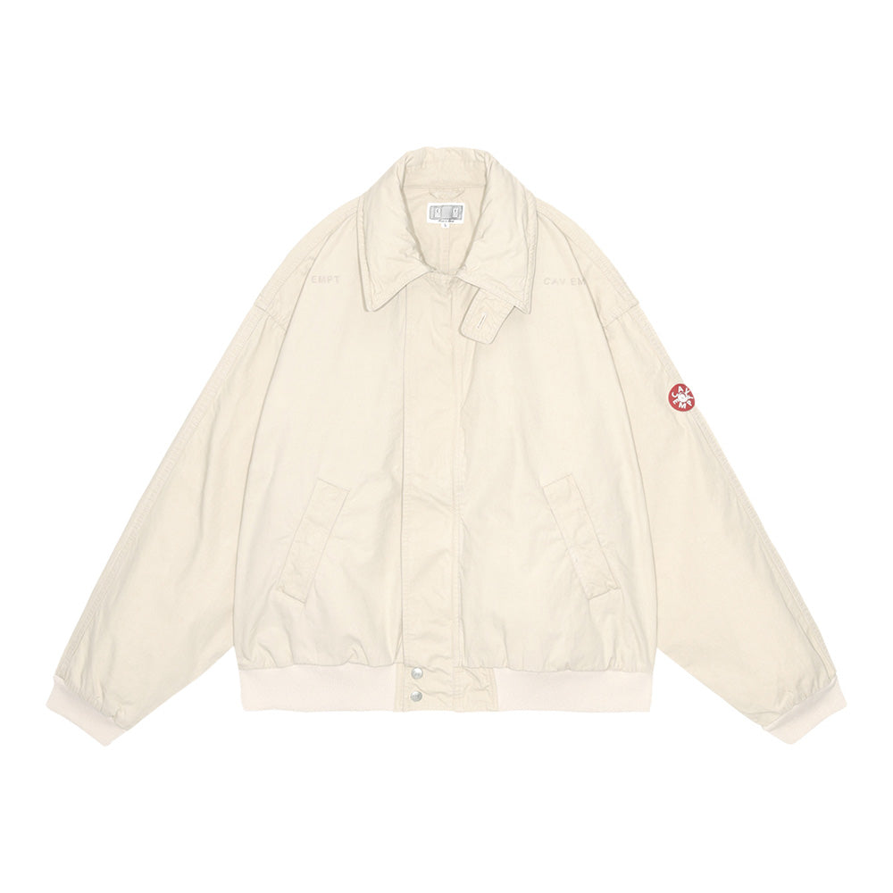 WASHED COTTON LIGHT ZIP JACKET