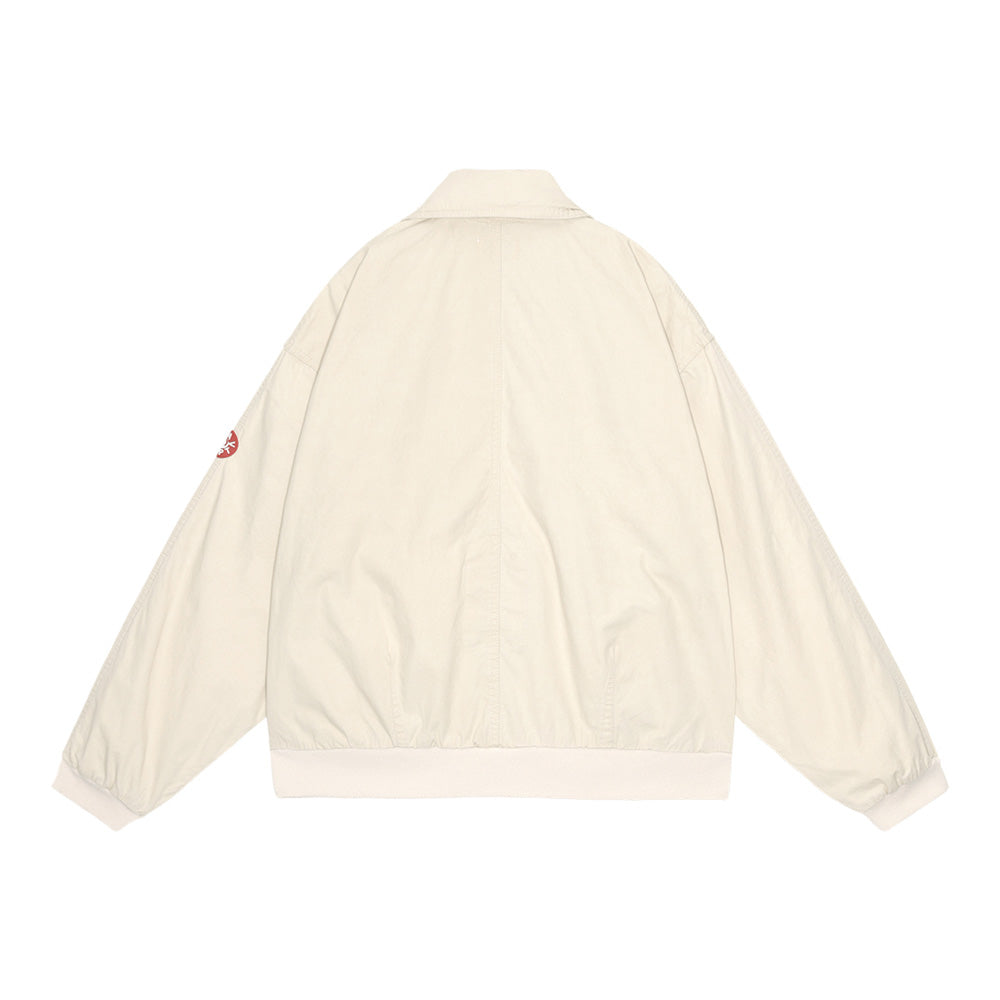 WASHED COTTON LIGHT ZIP JACKET