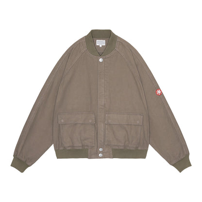 COTTON FLANNEL ZIP JACKET