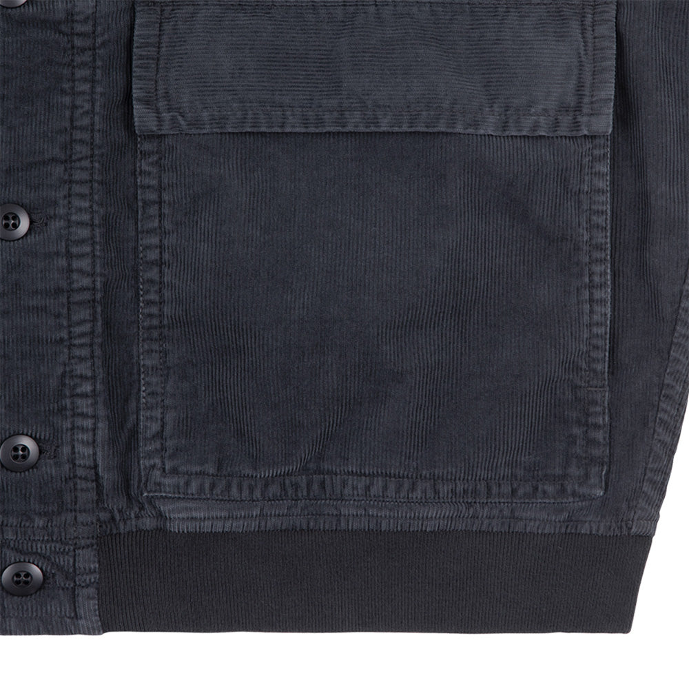 OVERDYE CORD BUTTON JACKET