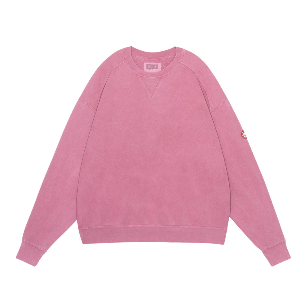 OVERDYE PANEL SHOULDER CREW NECK