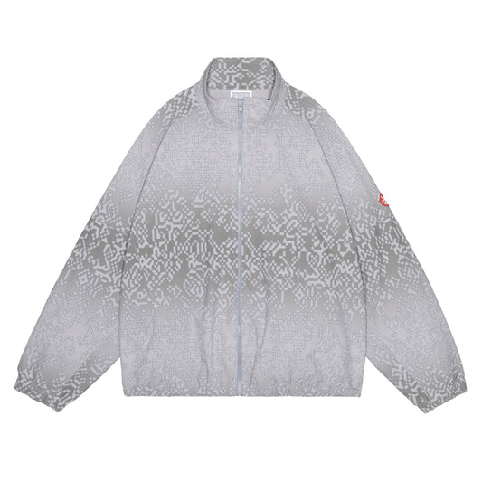 PANELED DIGI7 ZIP JACKET